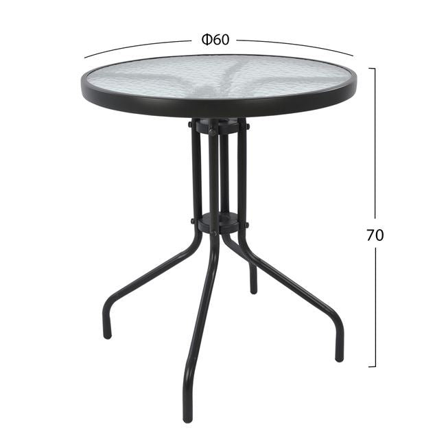 Set masa si scaune ROYAL Φ60x72 cm