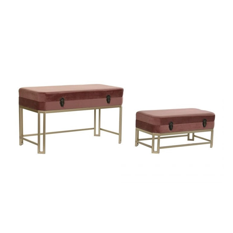 Set bancuta și taburet VELA 60x34/80x40 CM