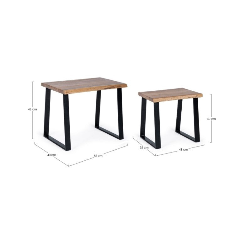 Set 2 măsuțe de cafea ARTUR