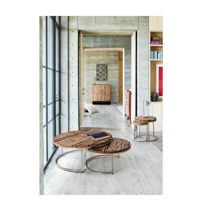 Set 2 măsuțe de cafea RAFTES