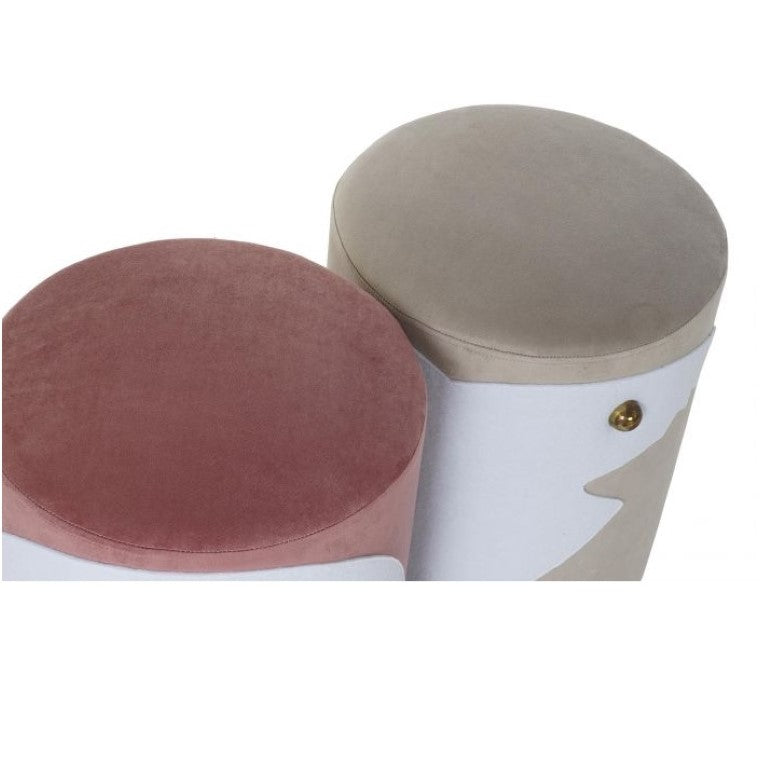 Set 2 taburete PINKY Ø36 CM