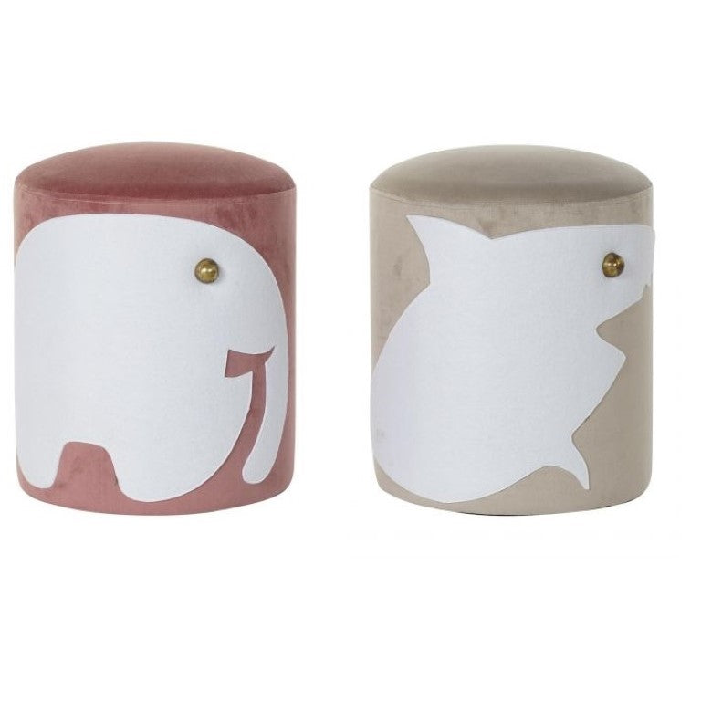 Set 2 taburete PINKY Ø36 CM