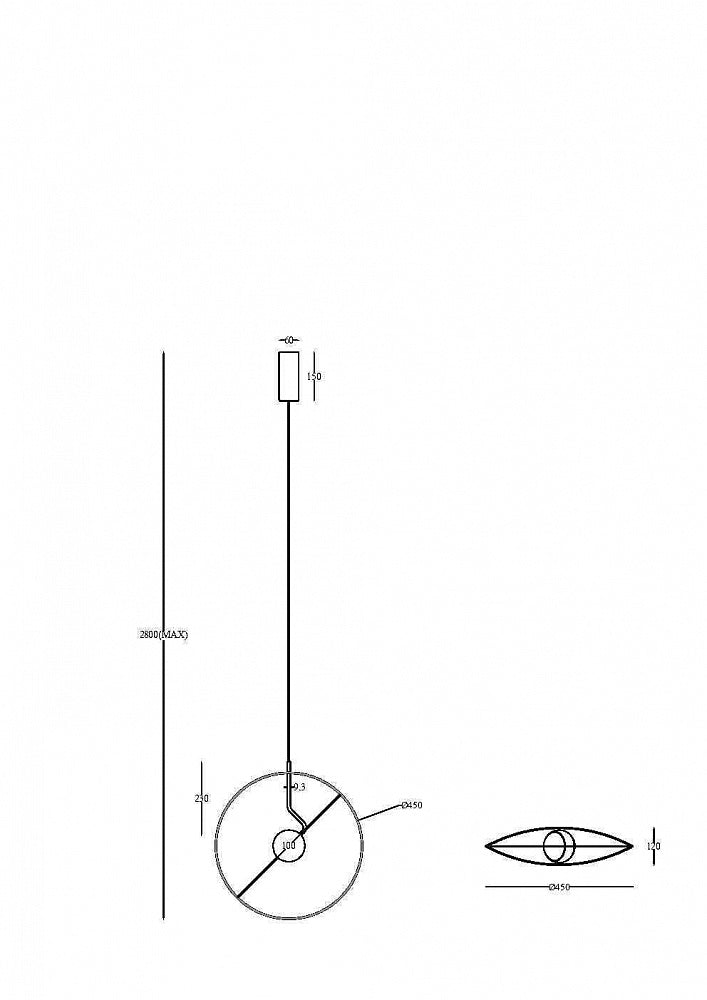 Lampa suspendata REFLEX