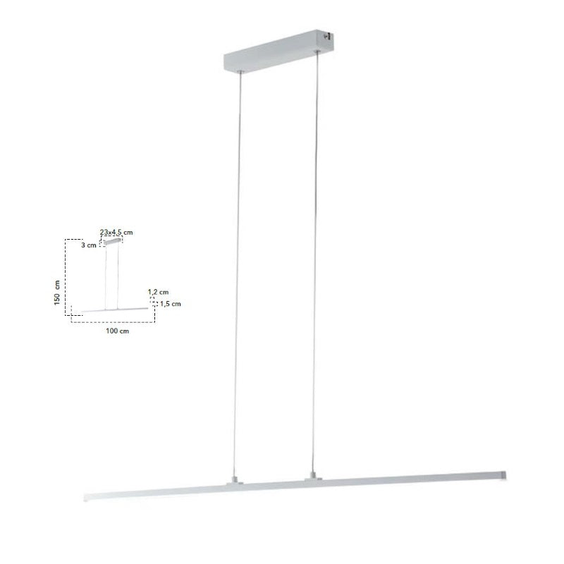 Lampa suspendata SHANGHAI WHITE