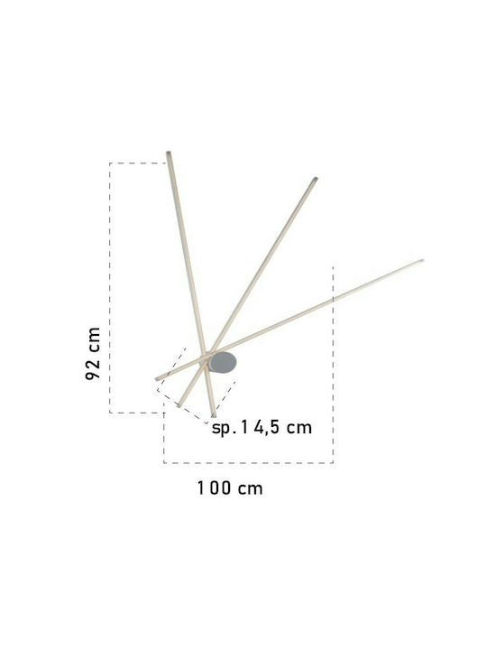 Plafoniera SHANGHAI SMALL WHITE