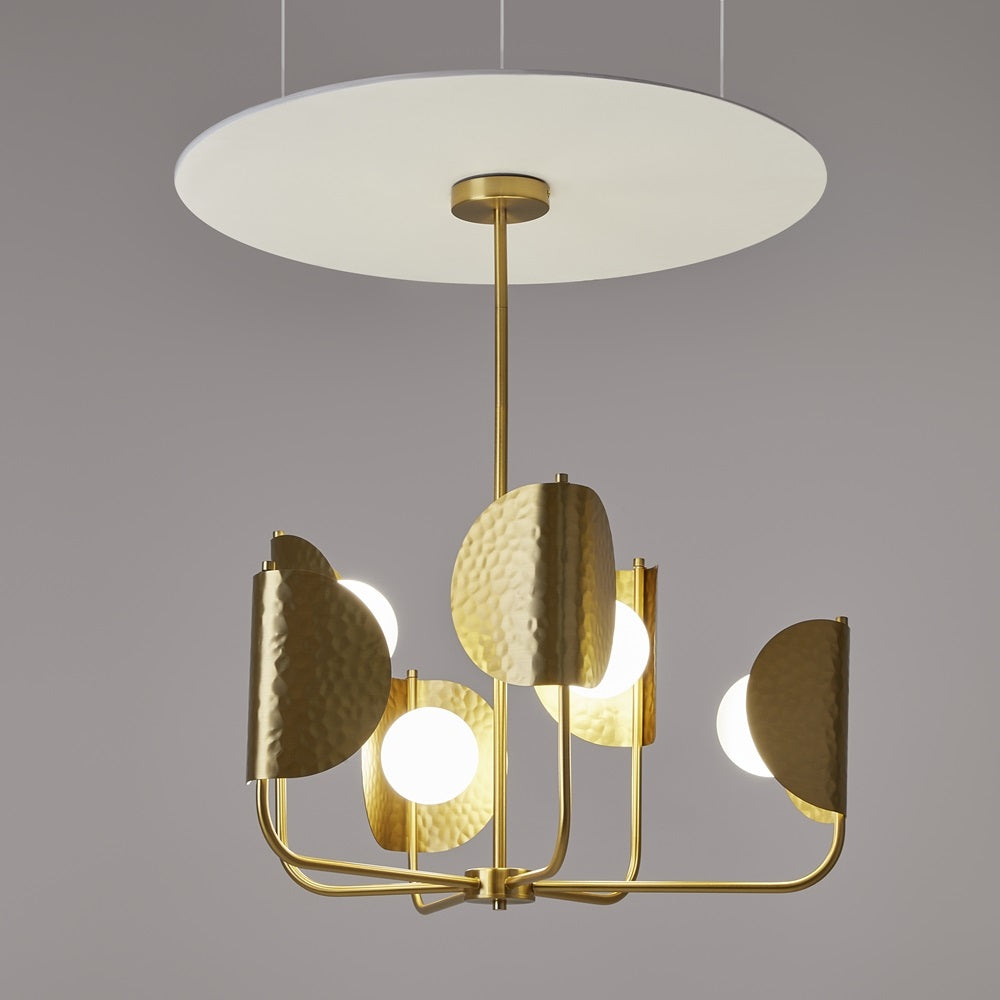 Lampa suspendata SHRIMP BRASS