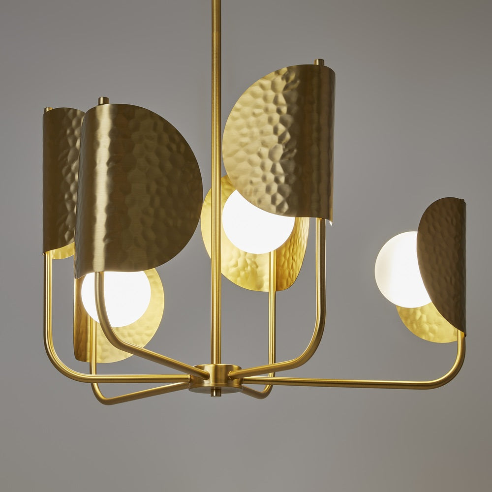 Lampa suspendata SHRIMP BRASS