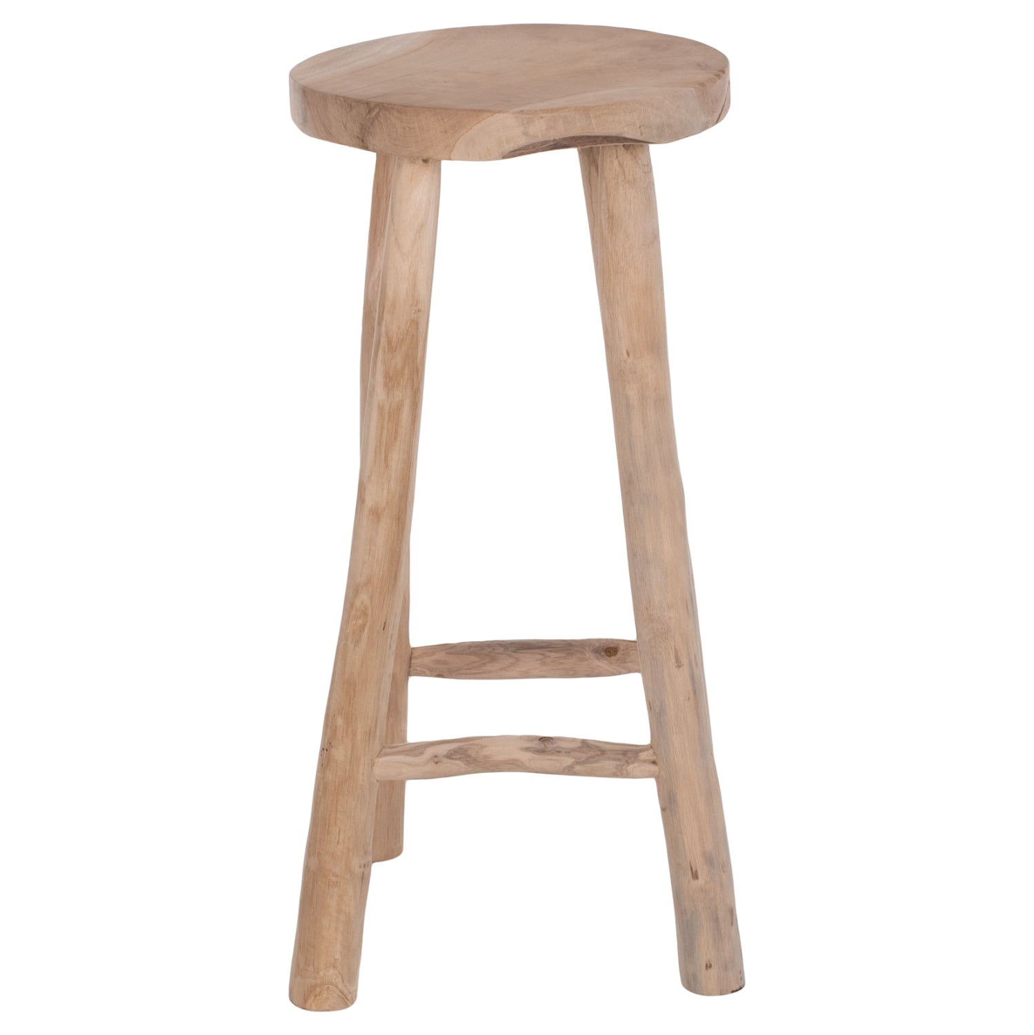 Scaun de bar SKALIA WOOD H71 CM