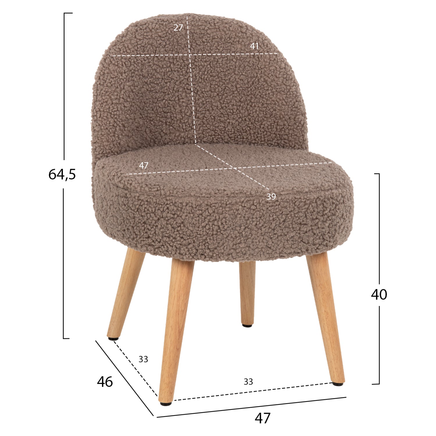 Taburet HALDEN BOUCLE