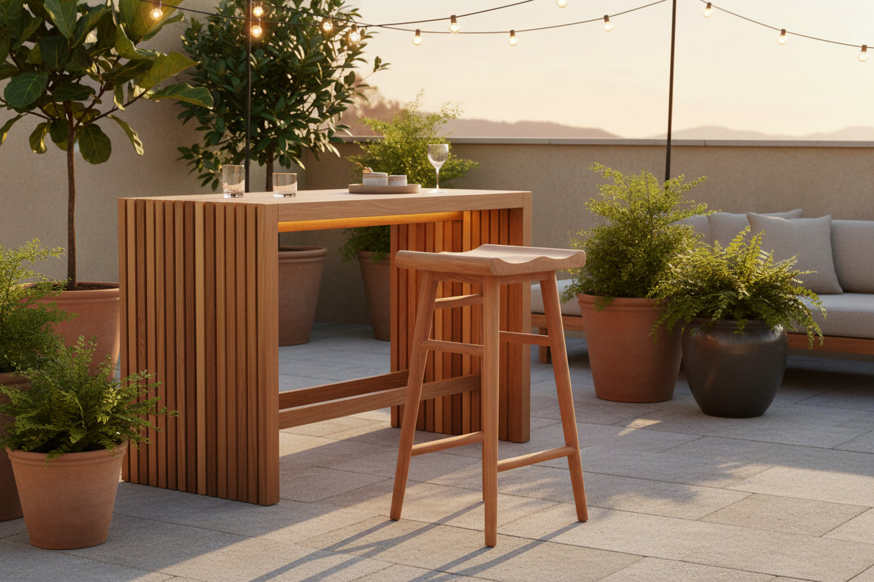Scaun de bar BELVAR H74 CM