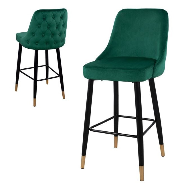 Scaun de bar CESSY VELVET H75 CM