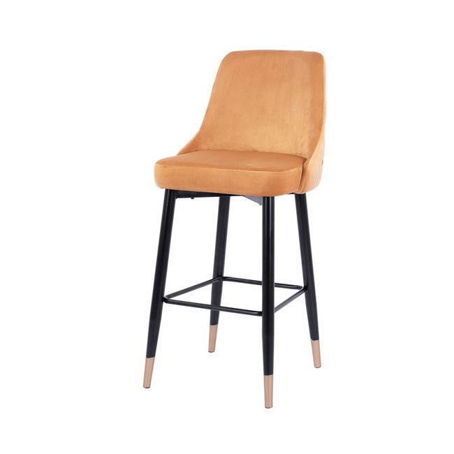 Scaun de bar CESSY VELVET H75 CM