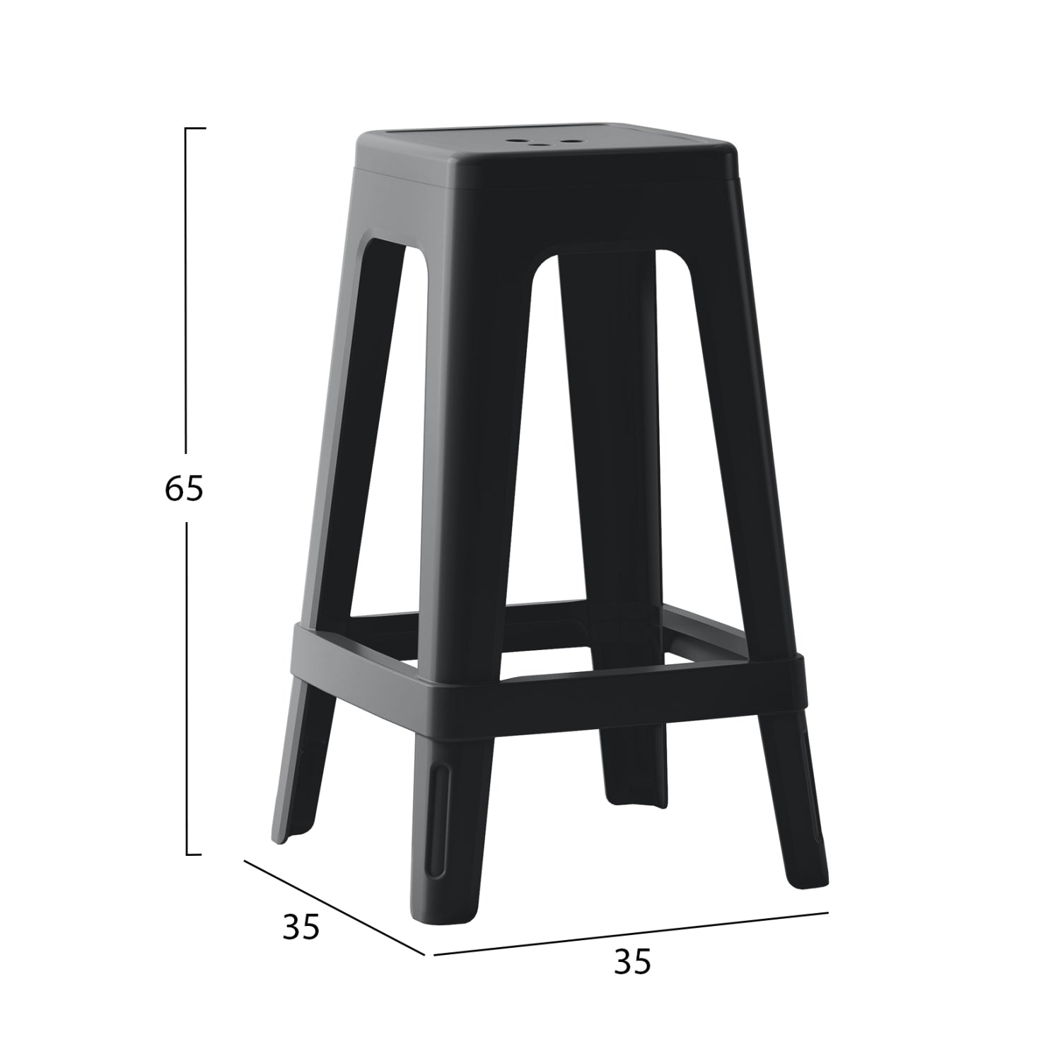 Scaun de bar FERVON H65 CM