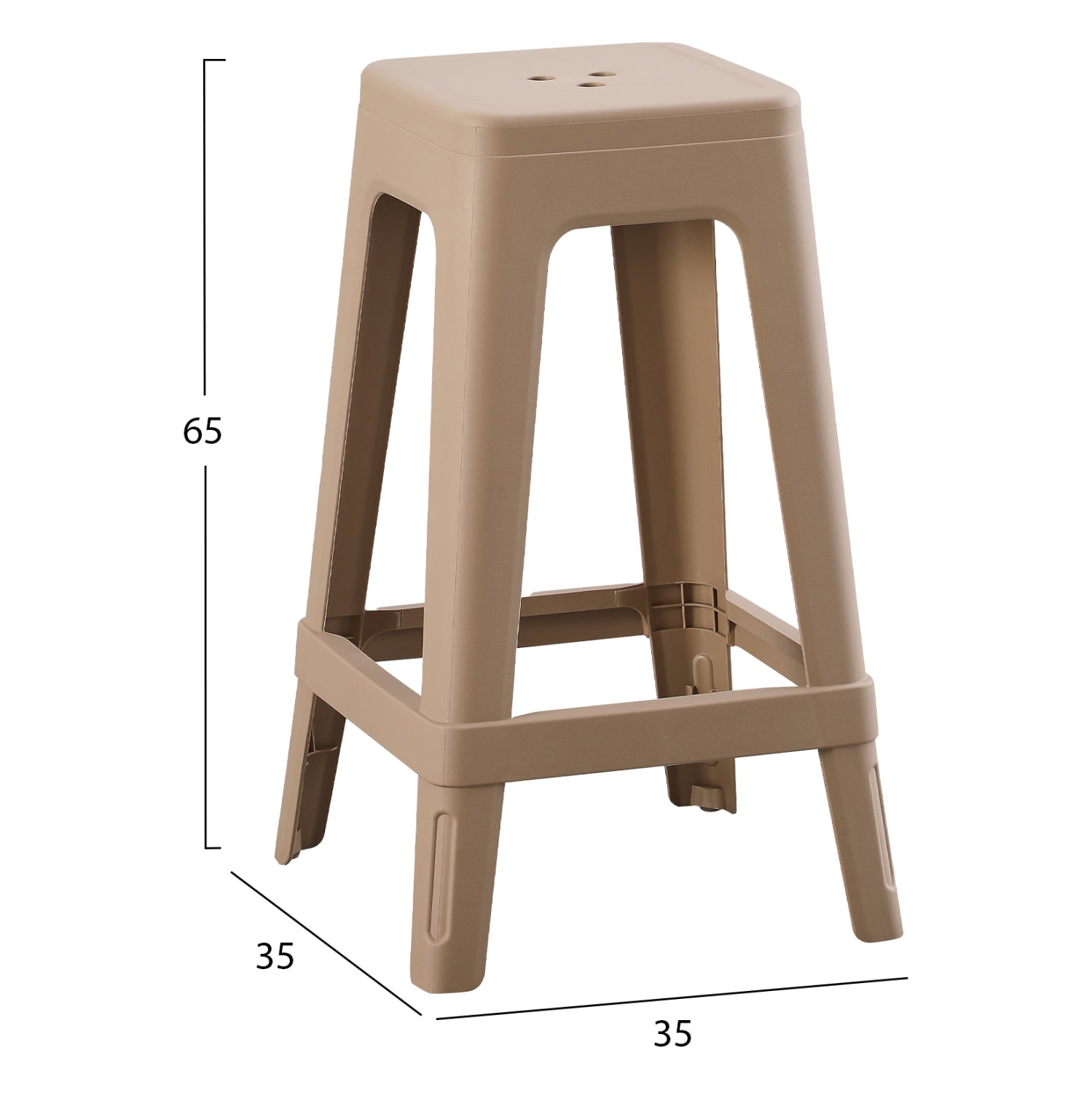 Scaun de bar FERVON H65 CM
