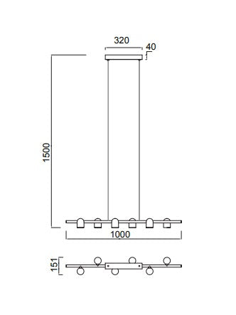 Lampa suspendata SOY