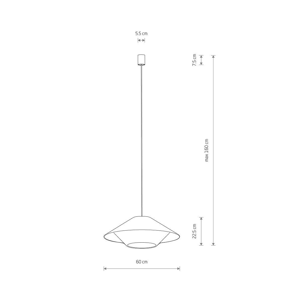 Lampa suspendata SPOTA M