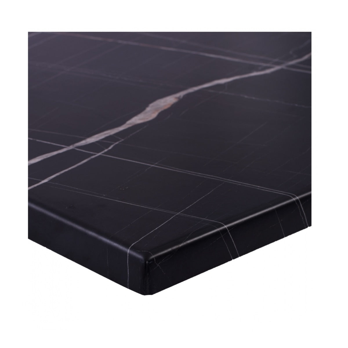 Blat masa WERZALIT STACY MARBLE BLACK 80 CM