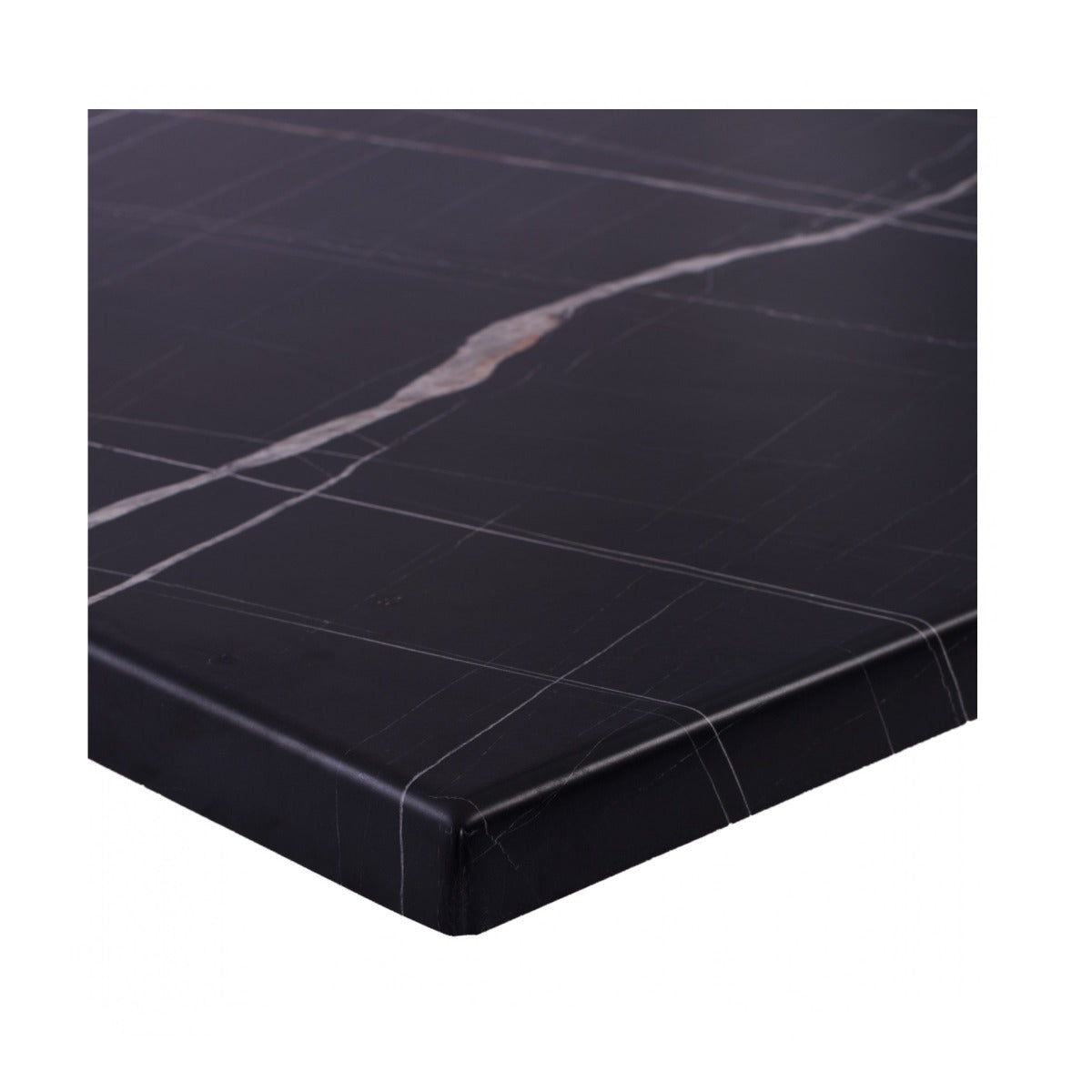 Blat masa WERZALIT STACY MARBLE BLACK 70 CM