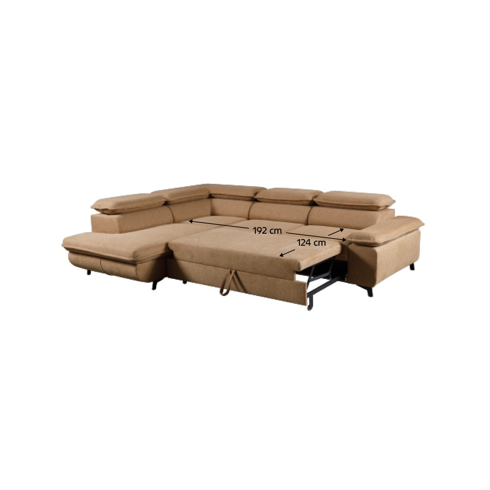 Coltar stanga extensibil STARVIK 274 CM