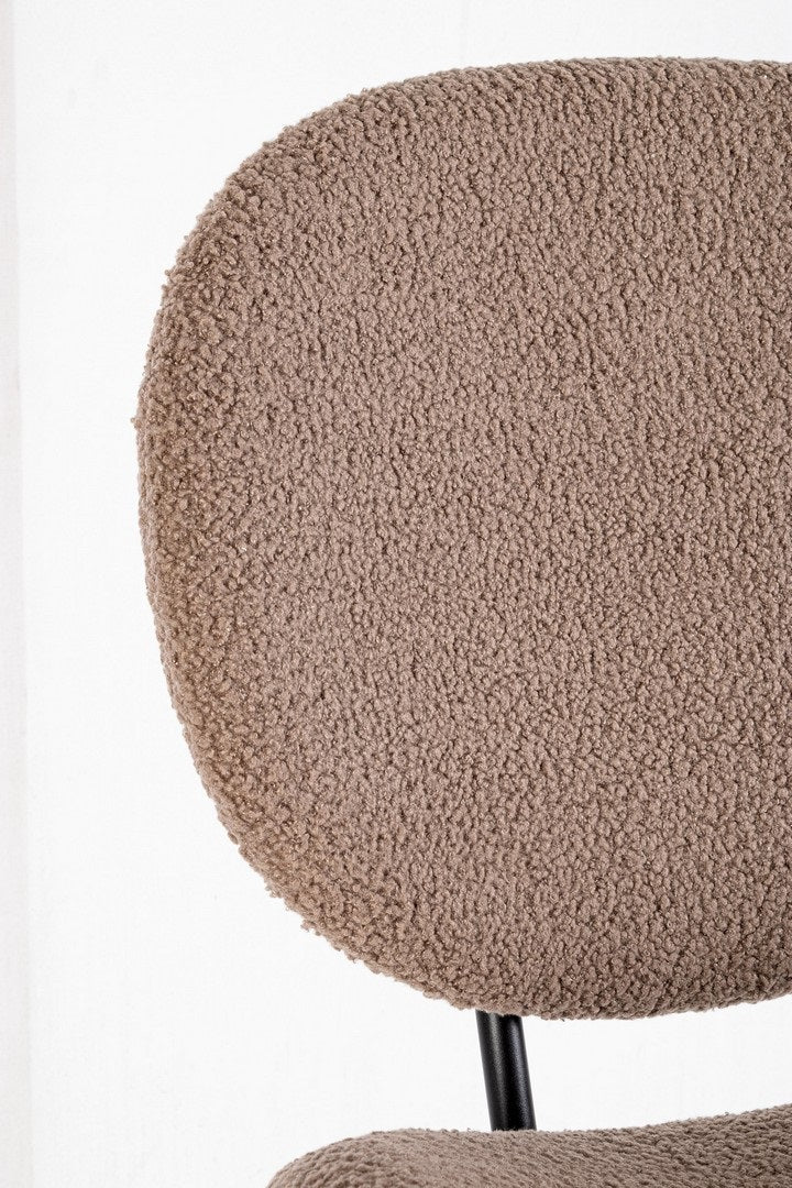 Scaun STINSON BOUCLE BROWN