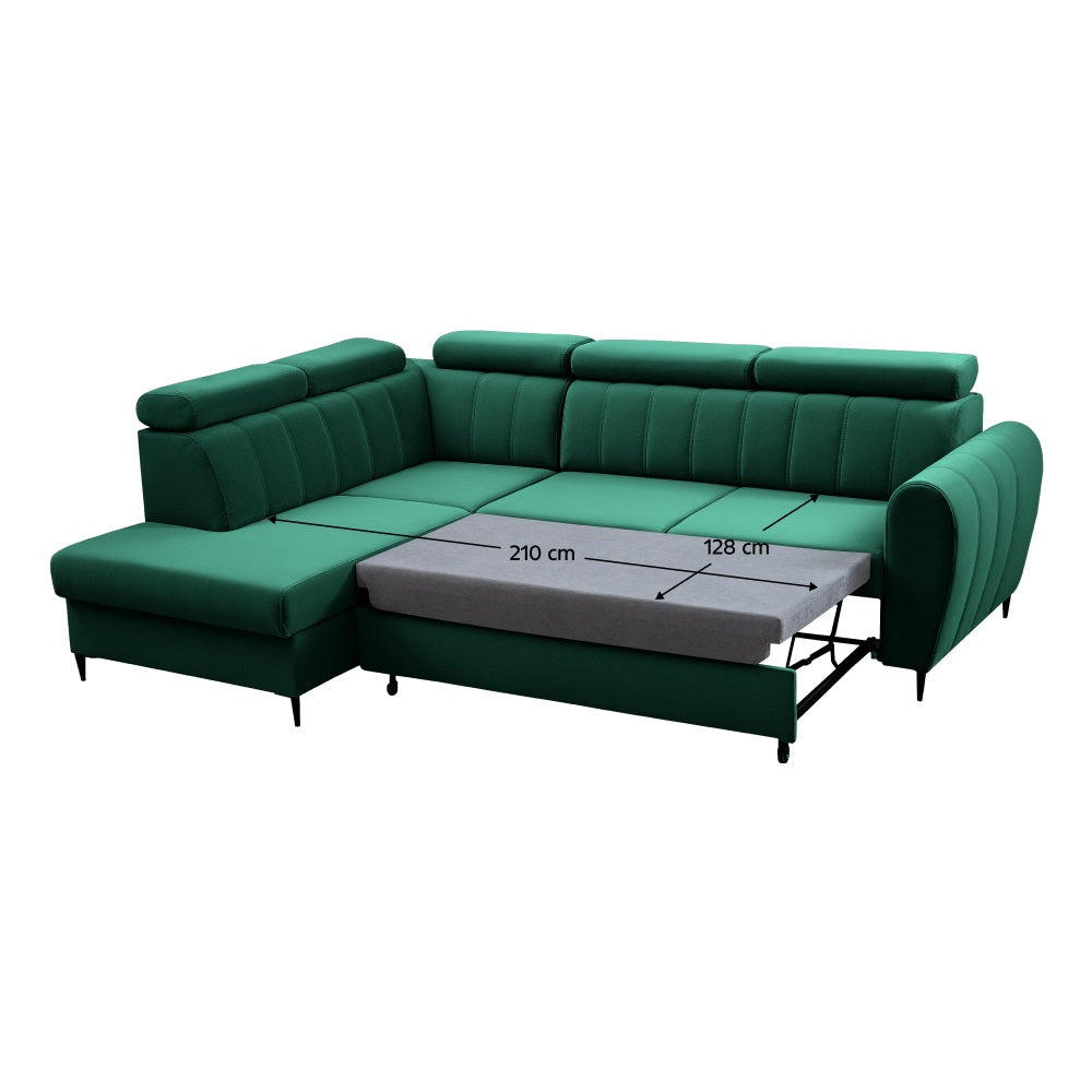 Coltar stanga extensibil STROVIS L 262 CM