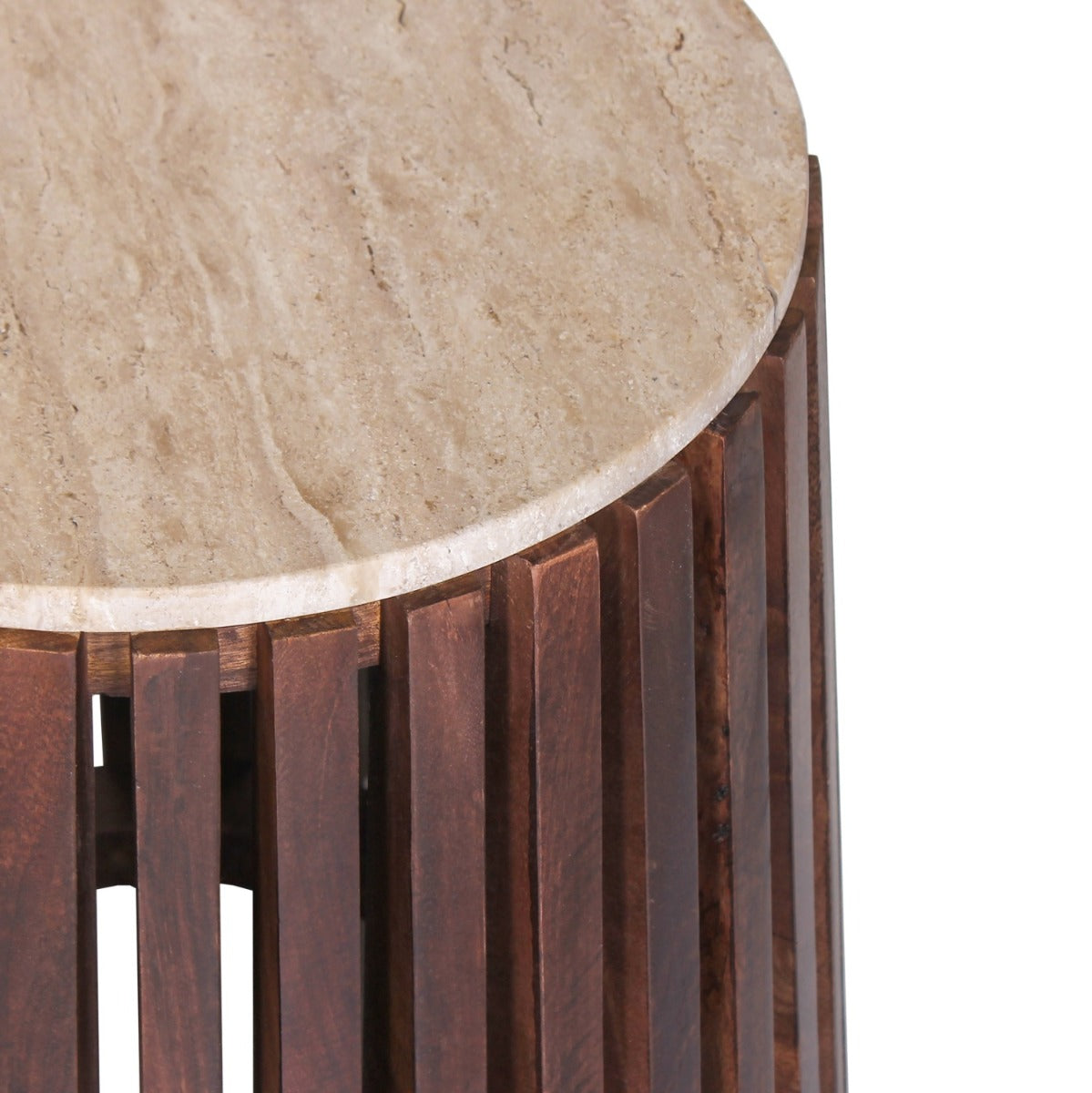 Masuta de cafea STYONS TRAVERTIN Ø50 x 50 CM