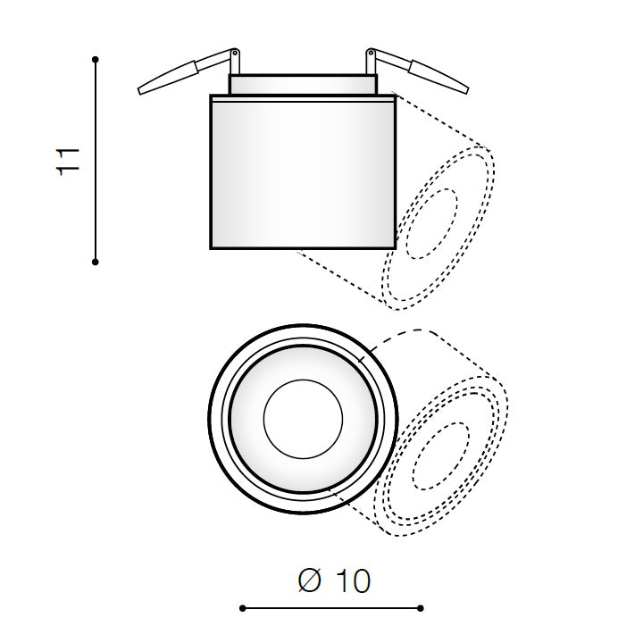 Spot incastrat COSTA SPOT
