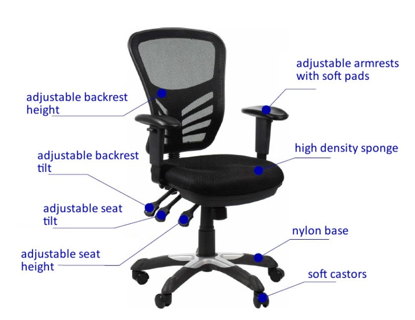 Scaun de birou TAMZIN SIMPLY