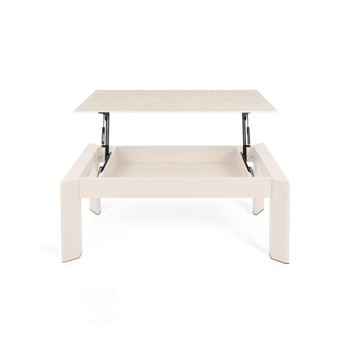 Masuta de cafea TARIFA BEIGE 110 x 60 x 42/69 CM