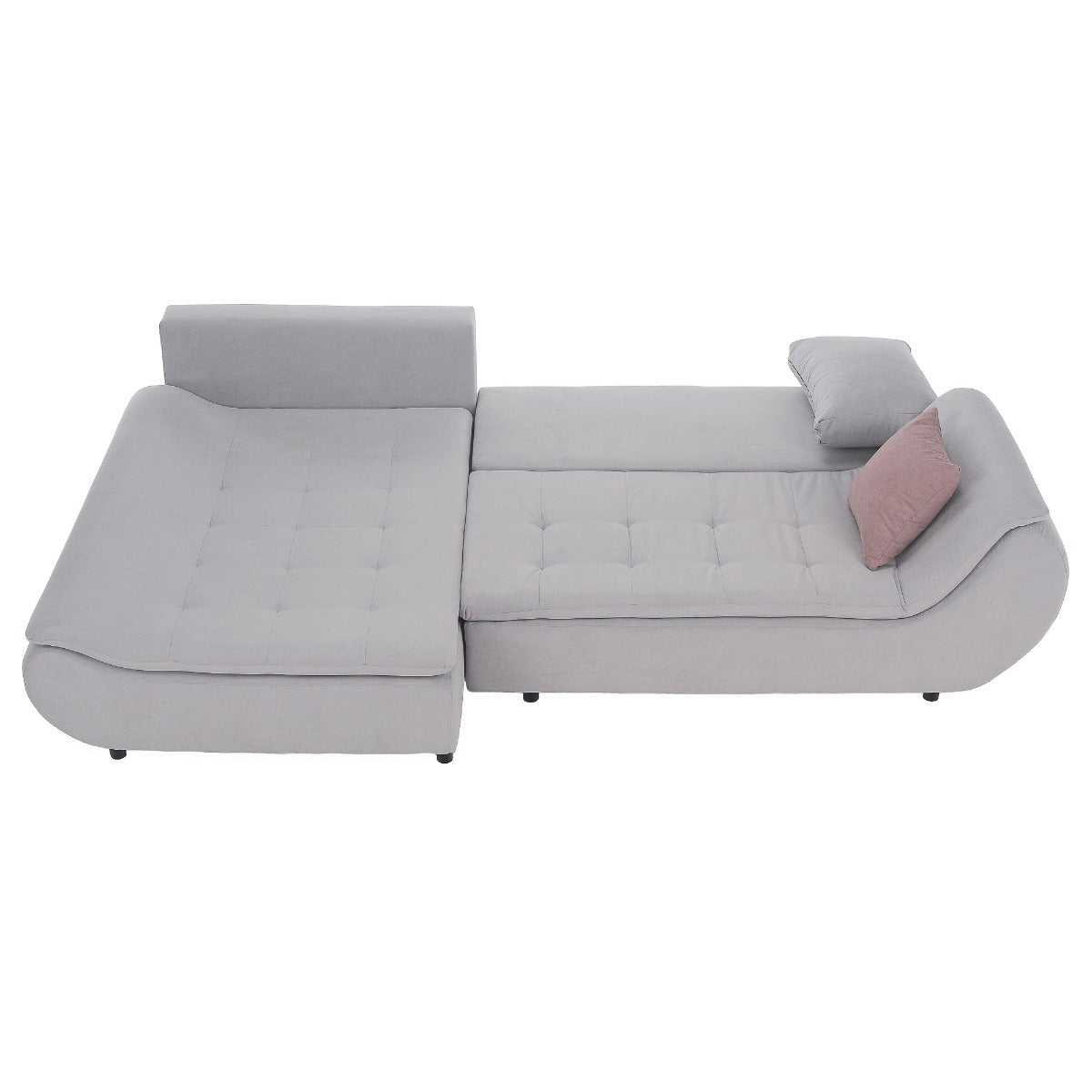 Coltar stanga extensibil TARVIK GREY 310 CM