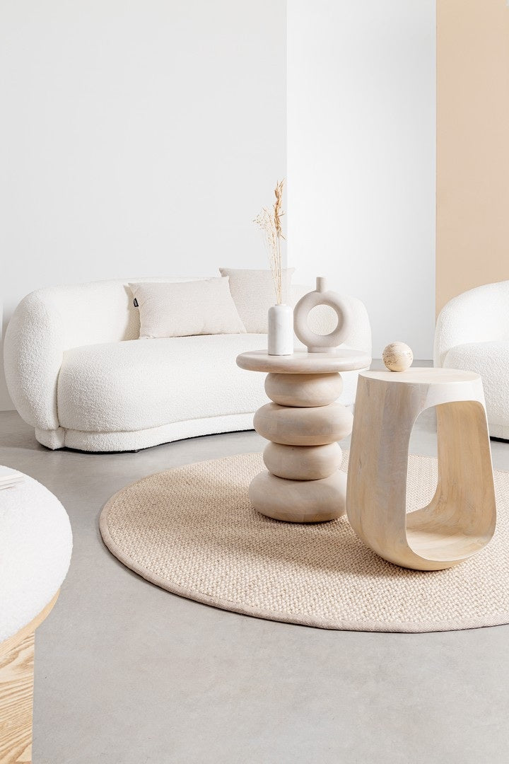 Masuta de cafea TIFARI NATURAL Ø33 x 45 CM