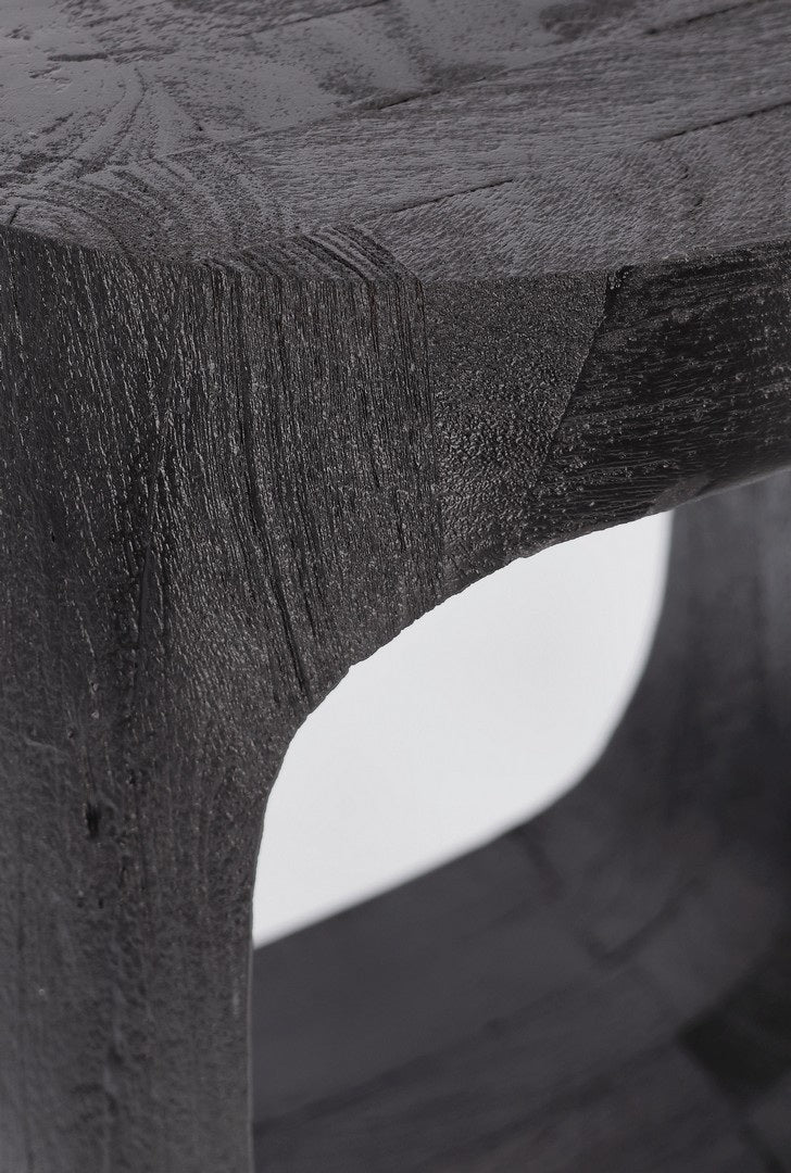 Masuta de cafea LOPEZ BLACK Ø33 x 45 CM