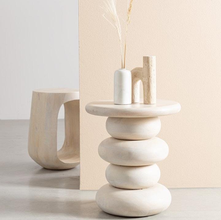 Masuta de cafea TIFARI NATURAL Ø40 x 45 CM