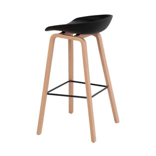 Scaun de bar TORI H76 CM BLACK