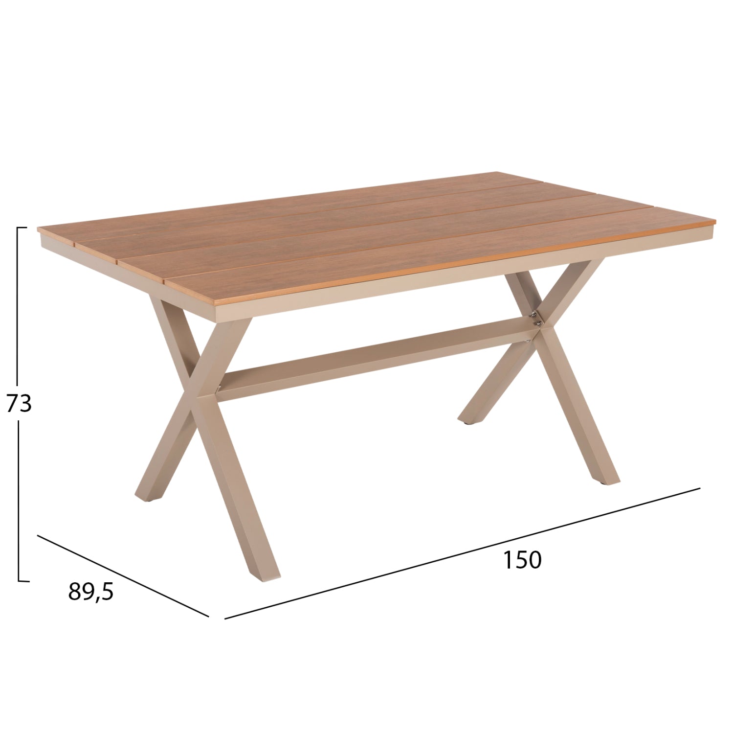 Masa AMIRAL 150X90 CM