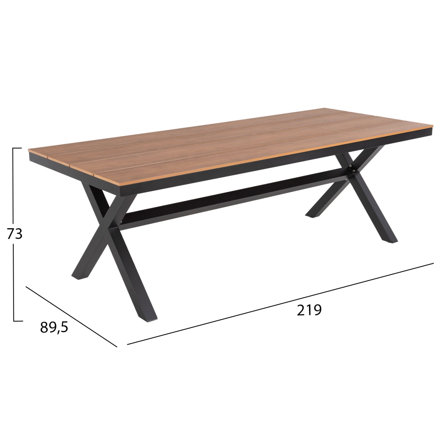 Masa AMIRAL 220X90 CM