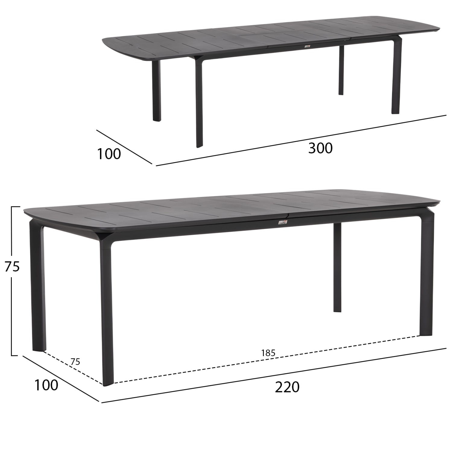 Masa extensibila MERANO 220(300) x 100 CM
