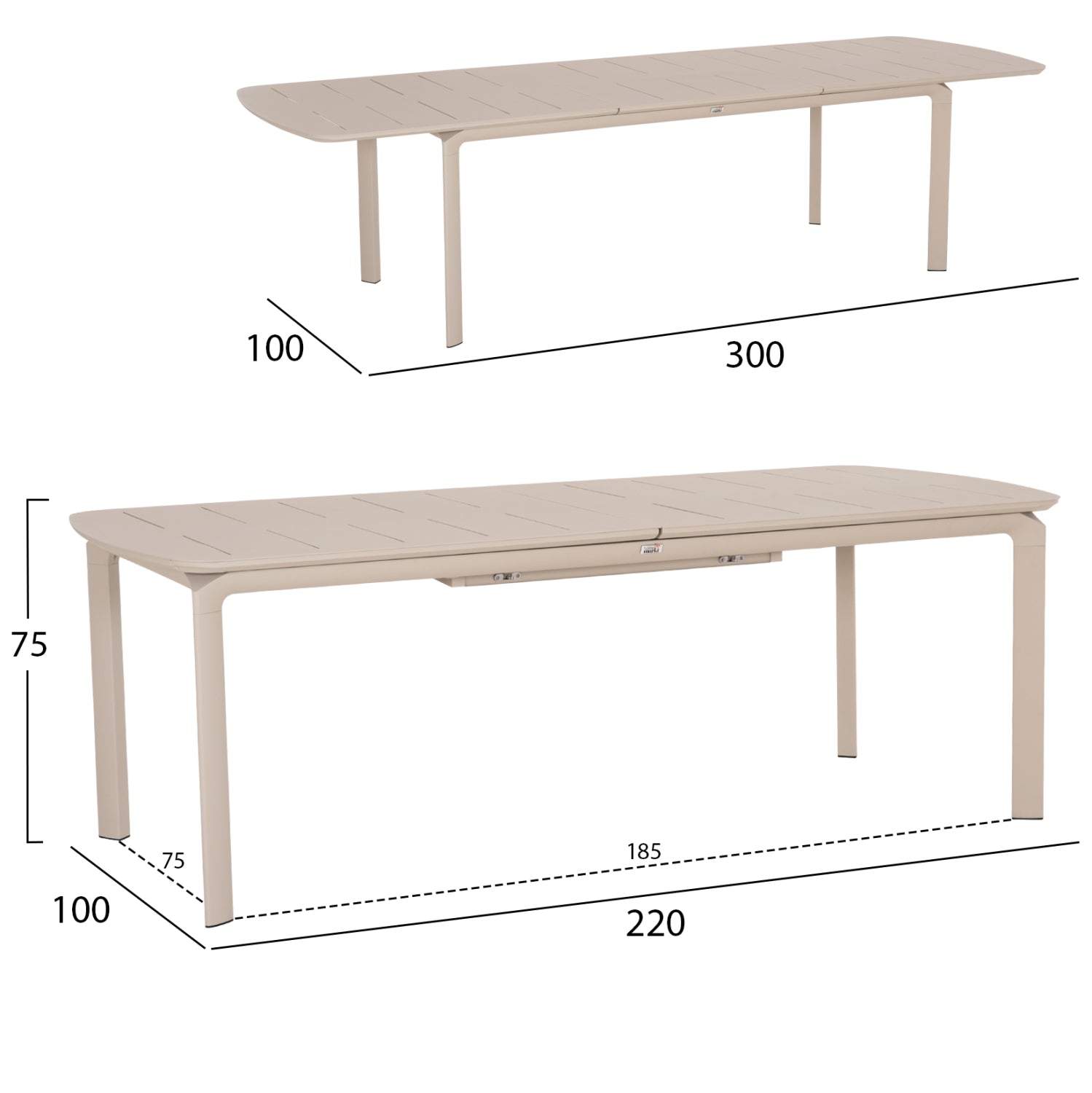 Masa extensibila MERANO 220(300) x 100 CM