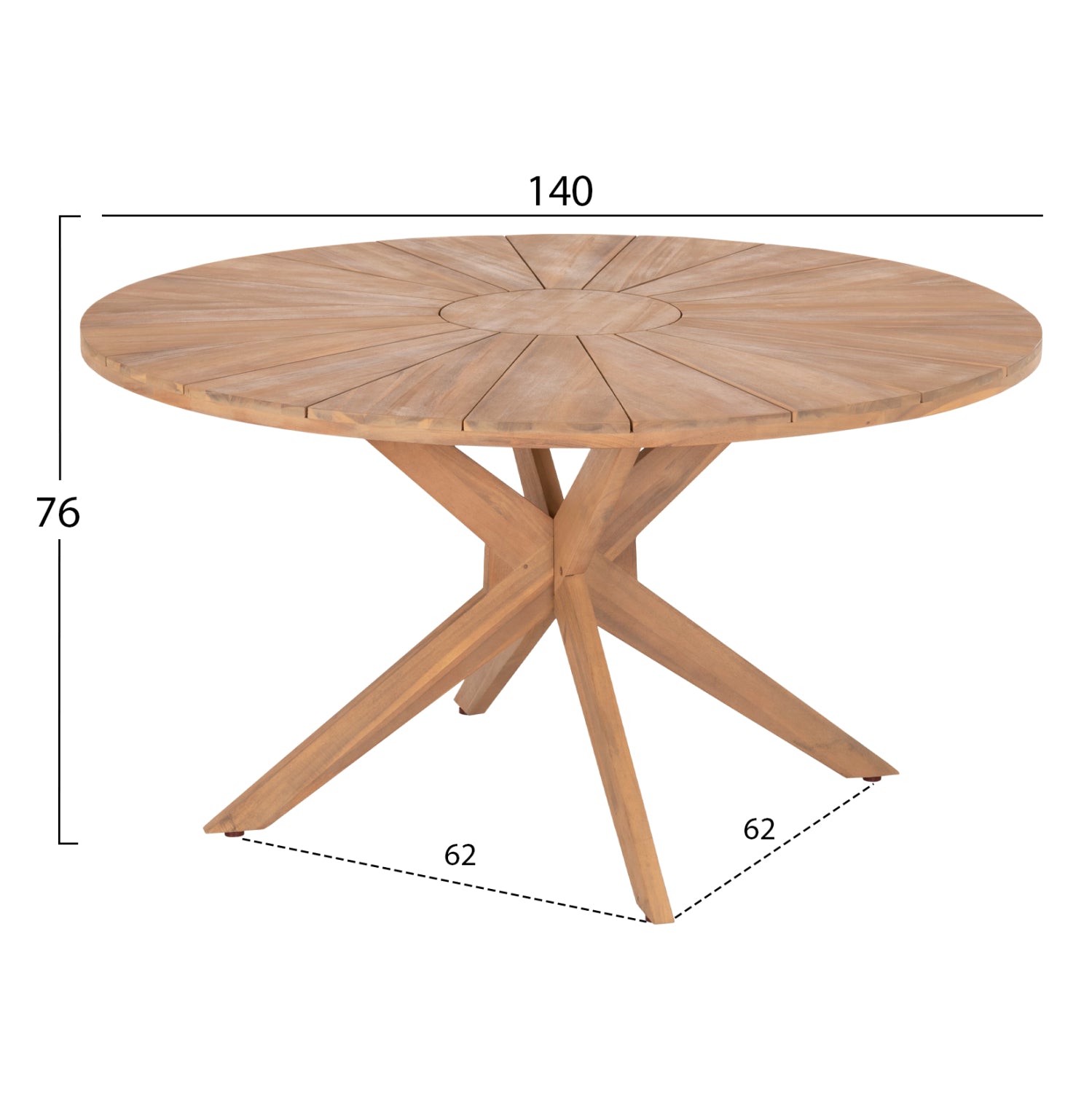 Masa MOLIER Ø 140CM