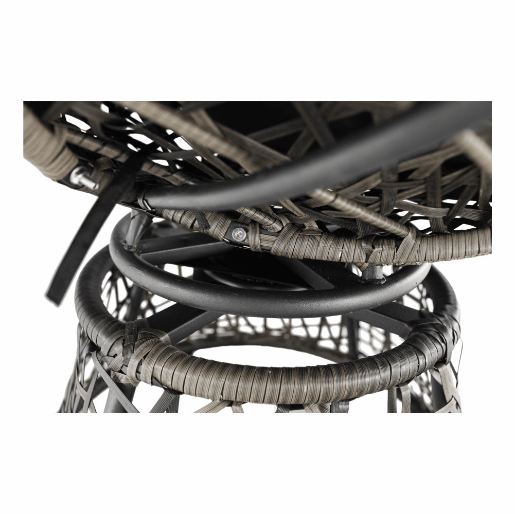 Fotoliu rotativ TRIGO GREY