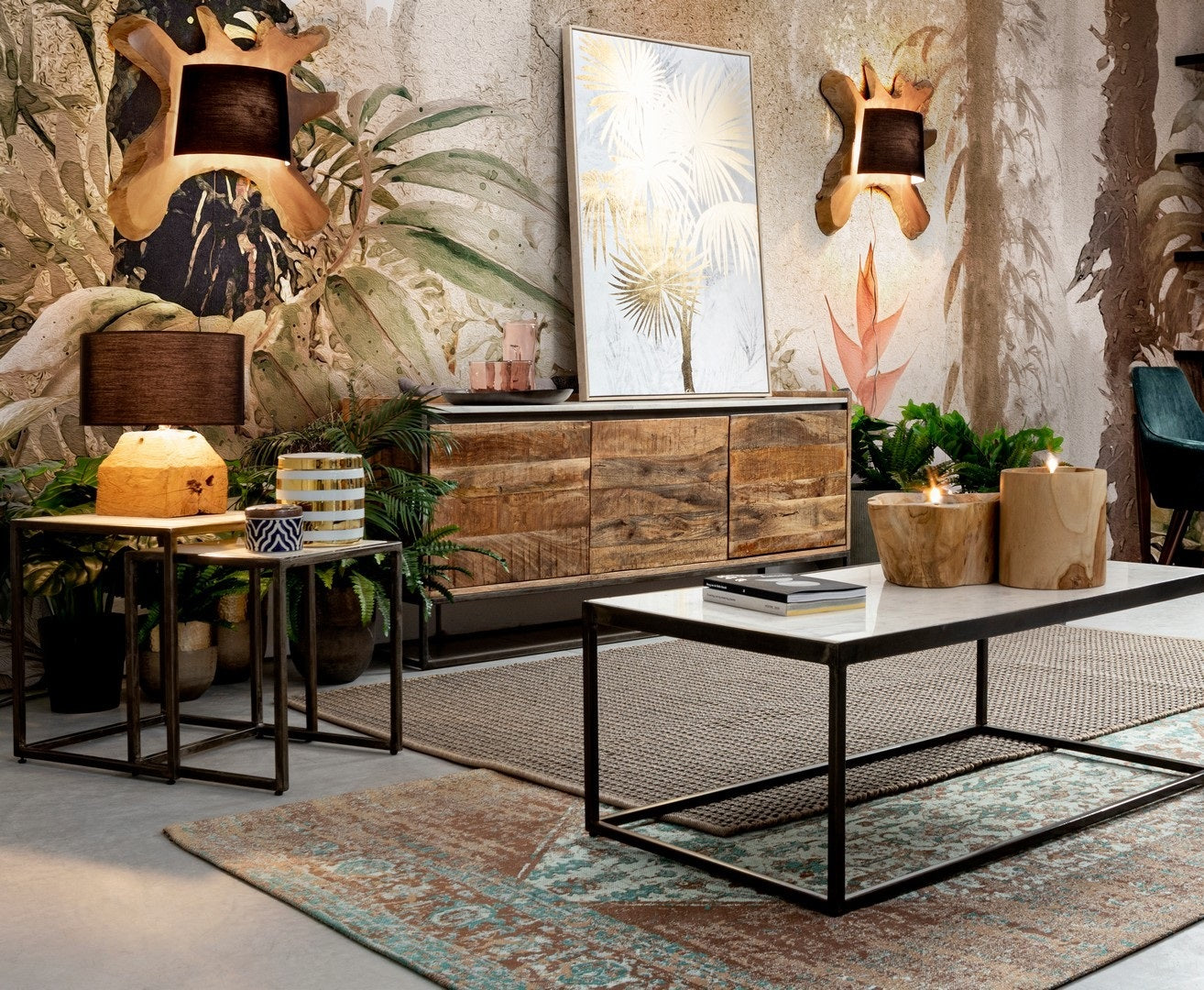 Tablou TRIVALO PALM 82 x 122 CM