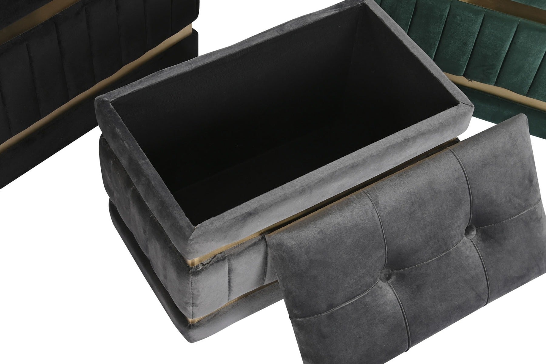 Set 3 bancute TROSA 70x40/50x30/60x35 CM