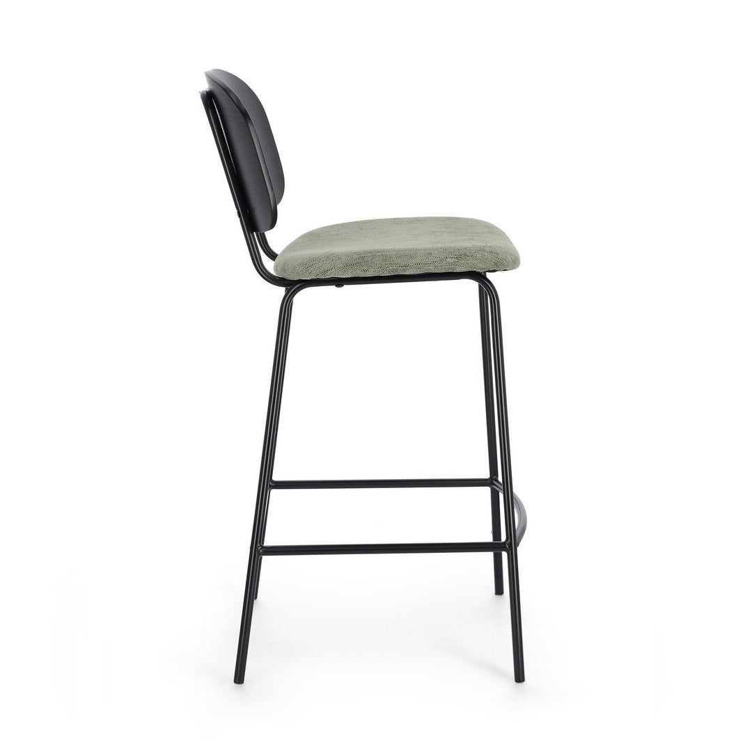 Scaun de bar VALDERO BLACK H67 CM