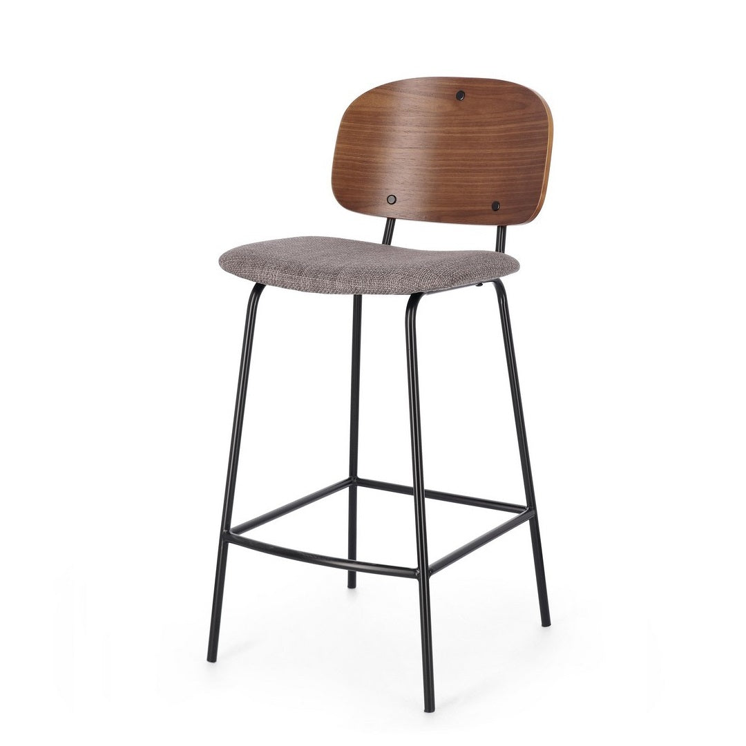 Scaun de bar SIENNA GREY H67 CM