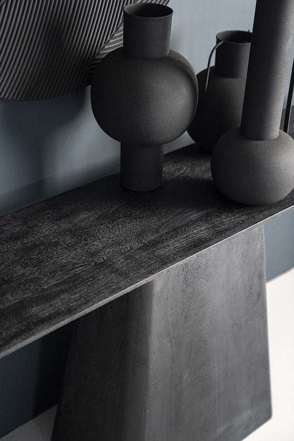 Consola VALSINK BLACK 180 x 40 x 75 CM