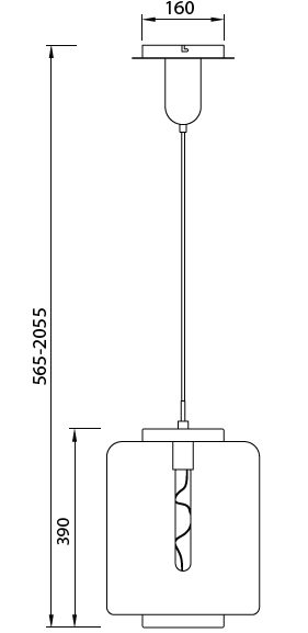 Lampă Suspendată JANAT MED