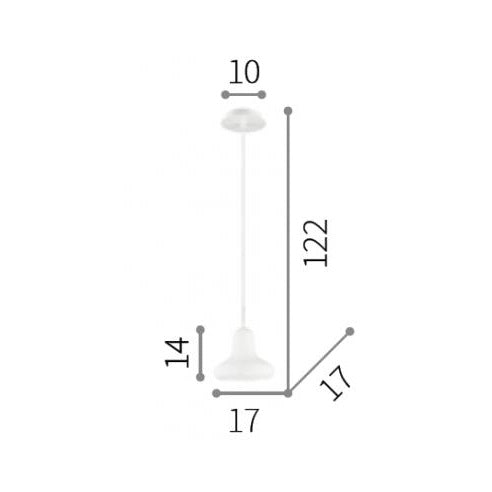 Lampa suspendata VELASCO SMOKY