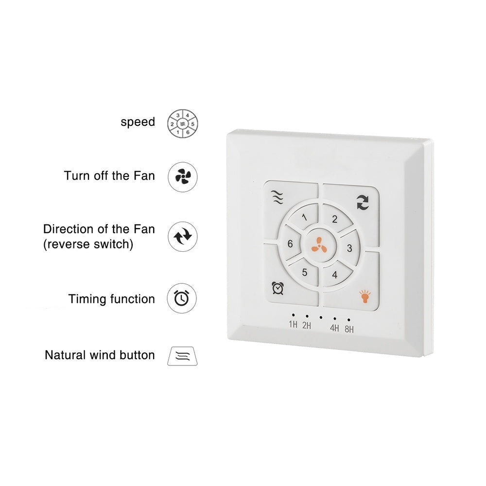 Ventilator de tavan cu lumina NOVASTRA