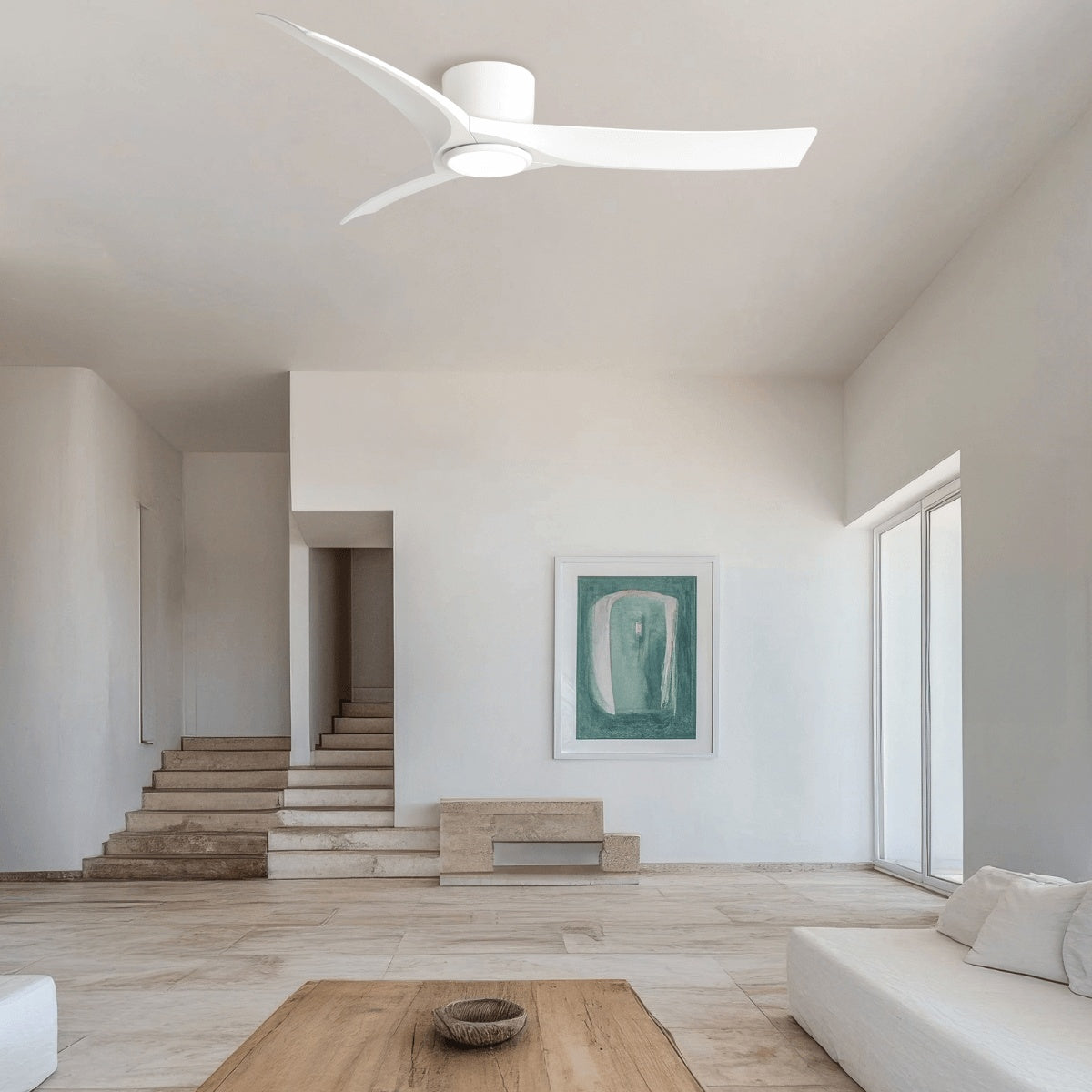 Ventilator de tavan cu lumina SAVERNO