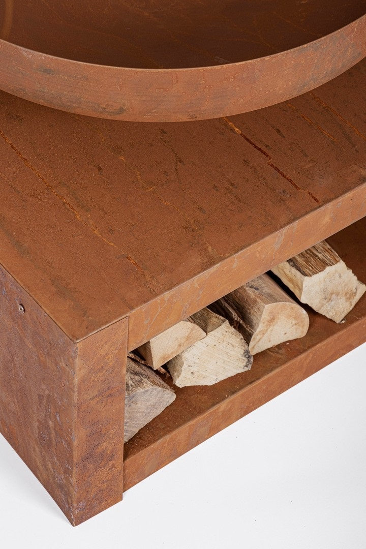 Vatra de foc VERNAMO RUST 70 CM